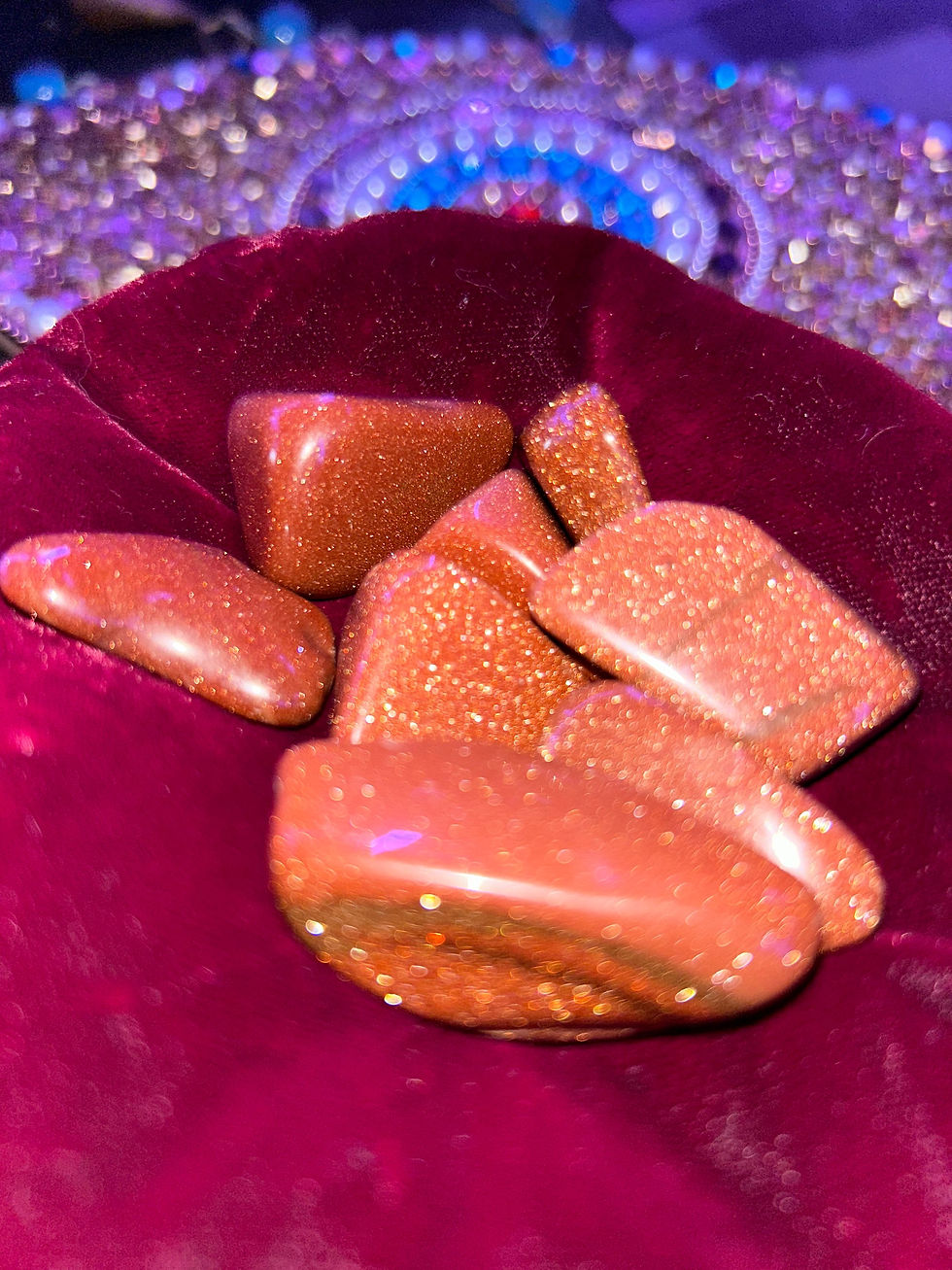 Thumbnail: Tumbled Gold Sunstone