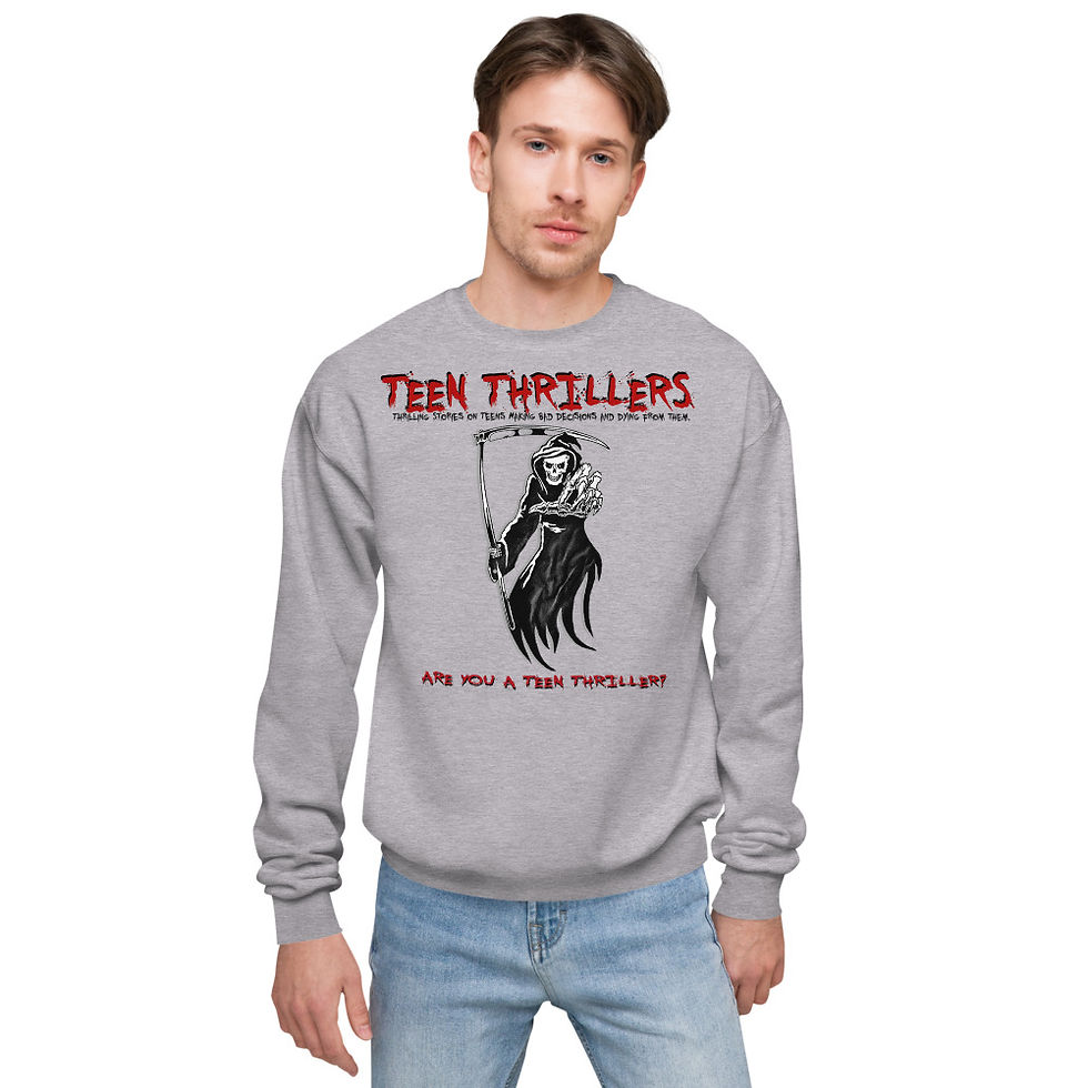Thumbnail: Teen Thriller's Official fleece sweatshirt