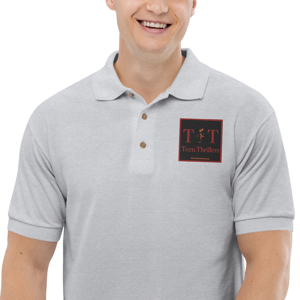 Thumbnail: Teen Thriller's Embroidered Polo Tee