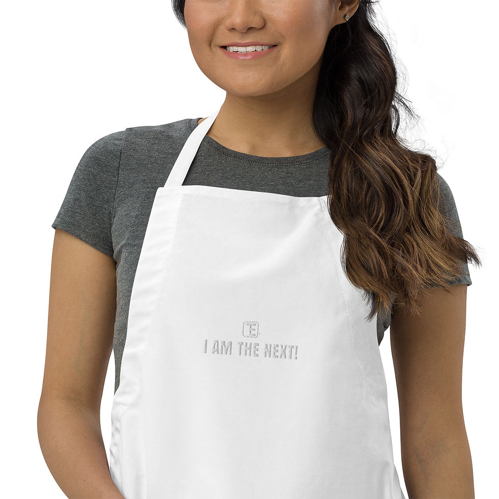 Thumbnail: Teen Thriller's Embroidered Apron