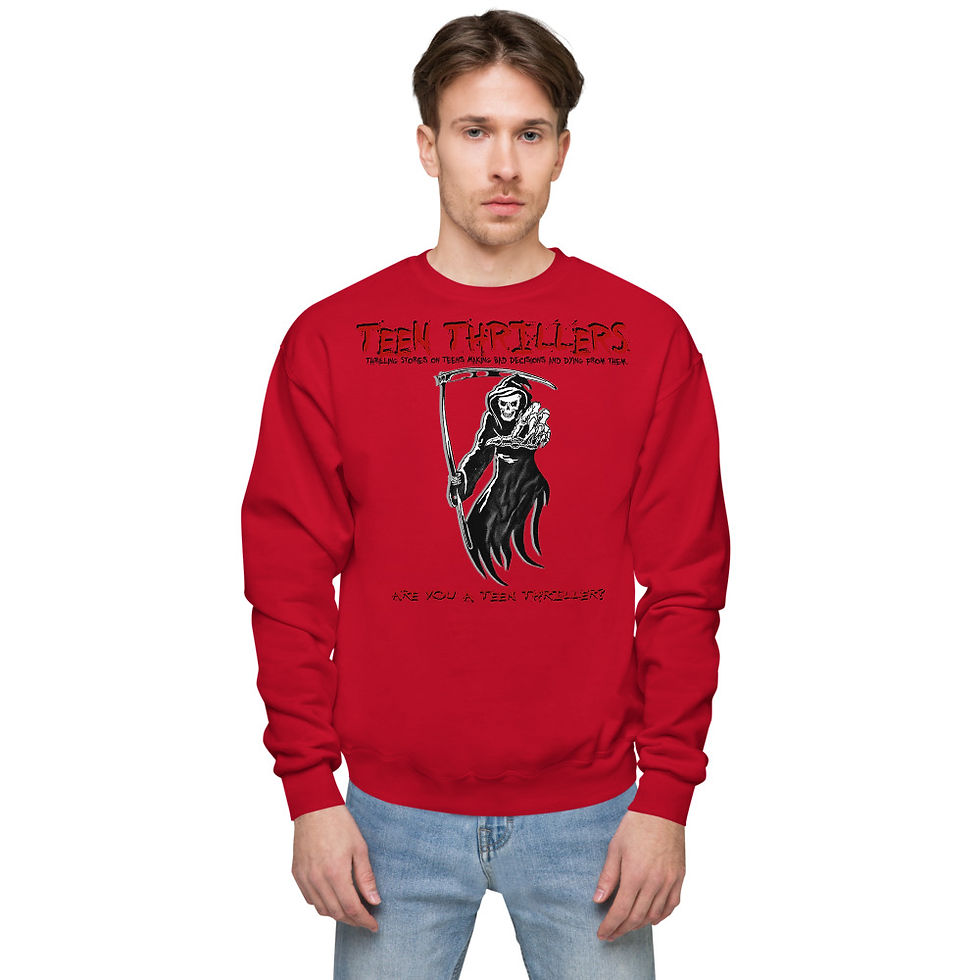 Thumbnail: Teen Thriller's Official fleece sweatshirt
