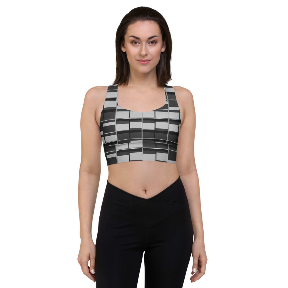 Teen Edition's Official Checked Longline Sports Bra