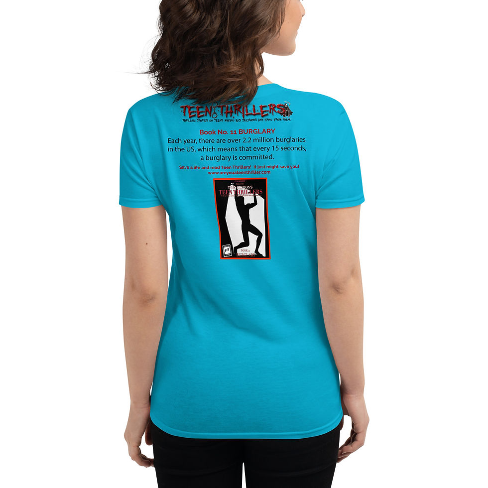 Thumbnail: #11 - Burglary - Teen Thrillers’ Official Statistical T-Shirt