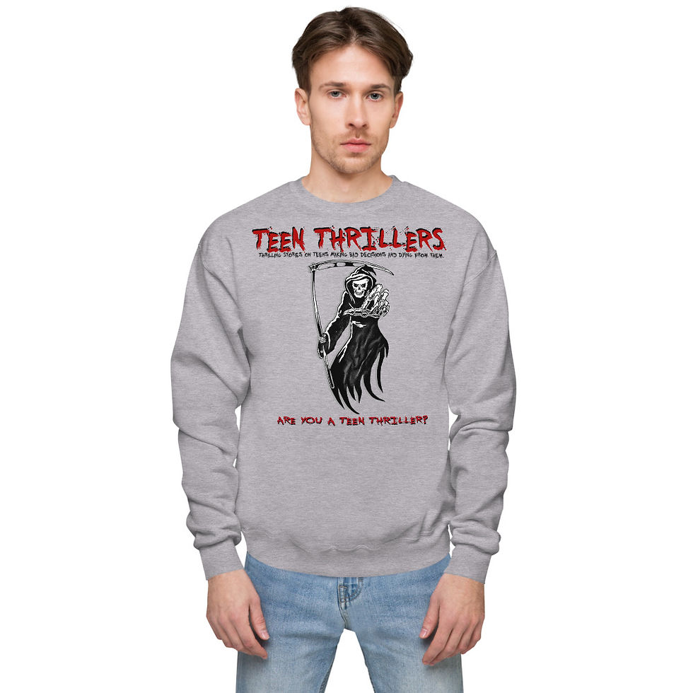 Thumbnail: Teen Thriller's Official fleece sweatshirt