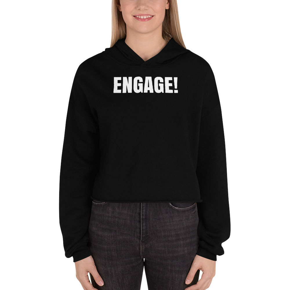 Official Teen Edition's - Engage - Crop Hoodie