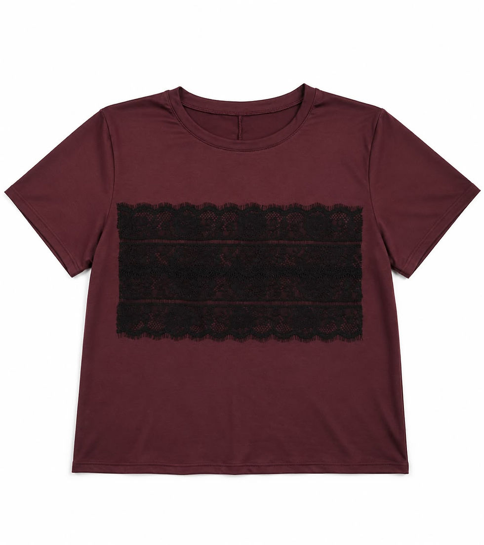 Miniatura: ART 127- 6 REMERA MODAL SOFT Y BRODERY XOANA
