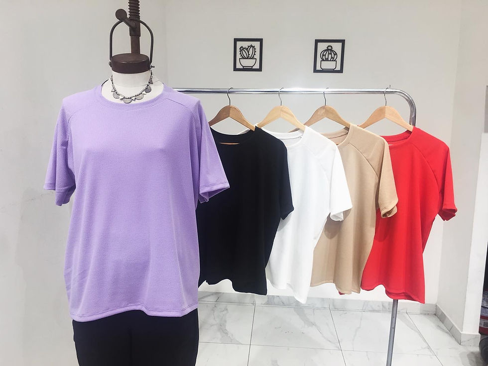 Miniatura: ART. 225-21 REMERA WAFFLE PAOLA