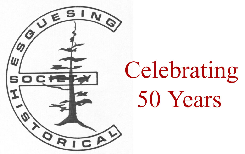 Esquesing Historical Society logo celebrating 50 Years
