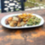 Frango Assado com Alho e Coentros