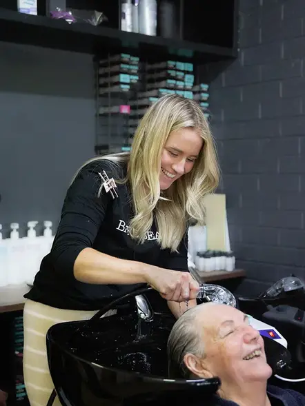 Relaxing hair wash and scalp massage at Bare Beauty Skin