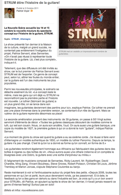 La Revue, 2011