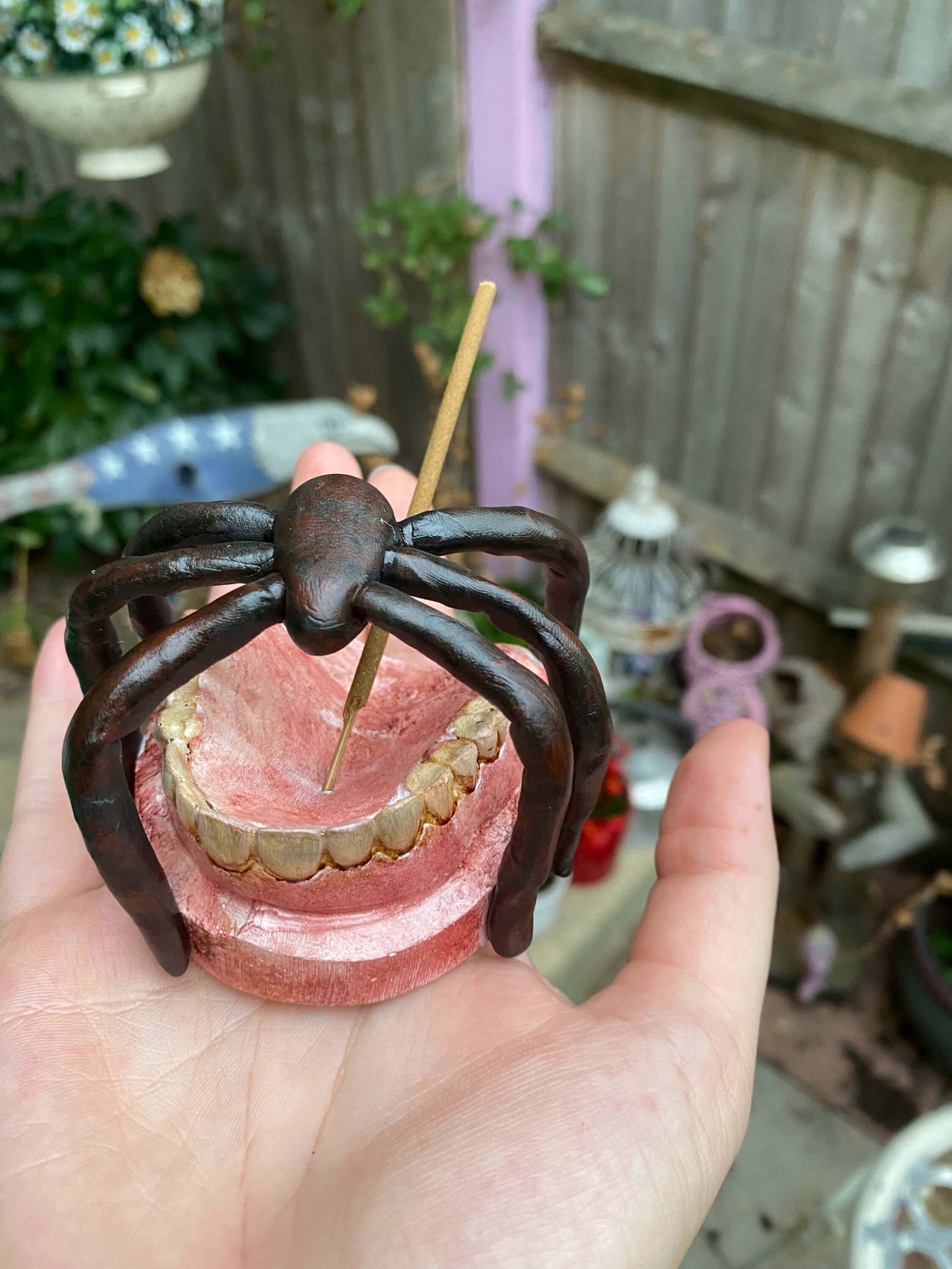 Stranger Things Mind Flayer inspired dental incense burner
