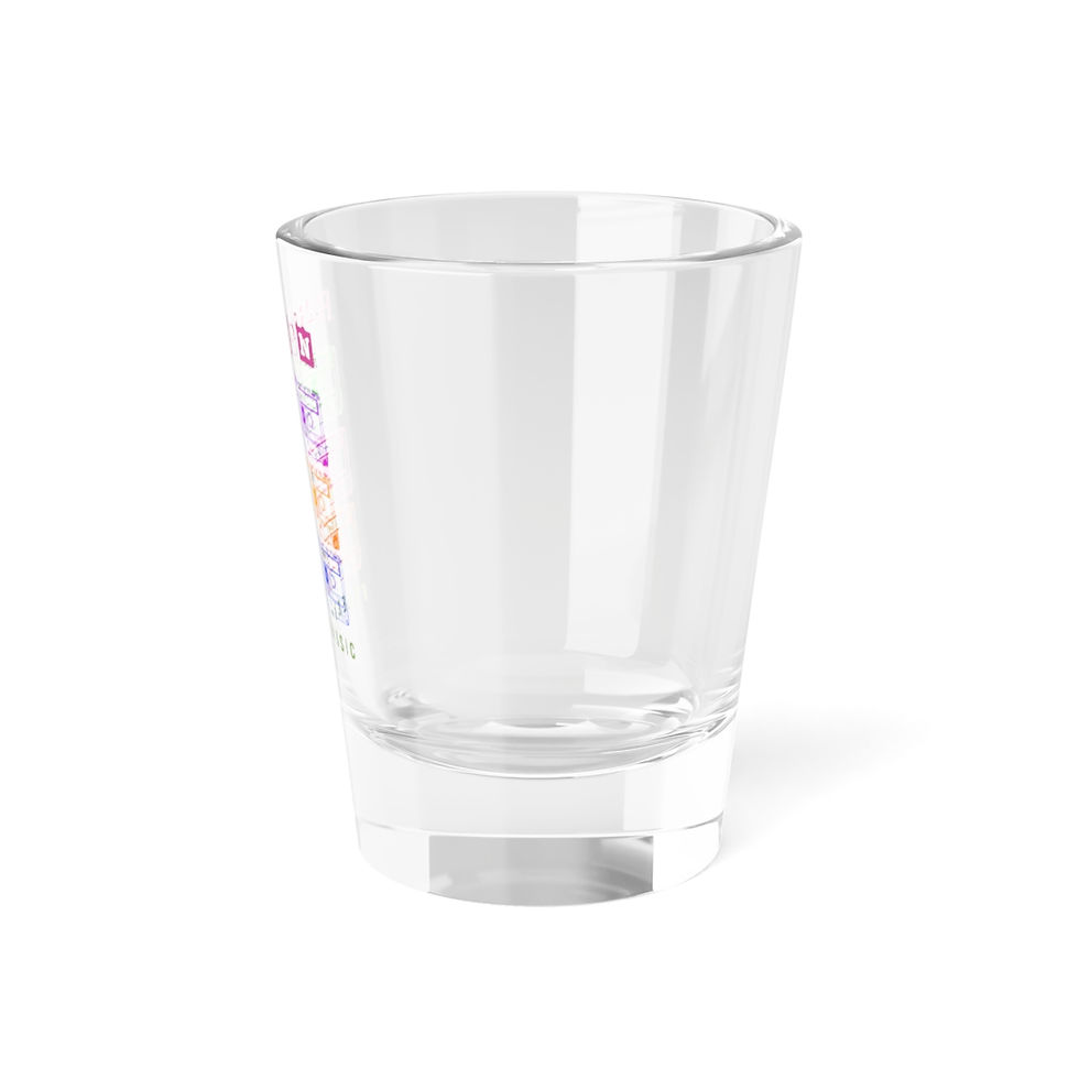 Thumbnail: Raised On Freestyle Music Shot Glass