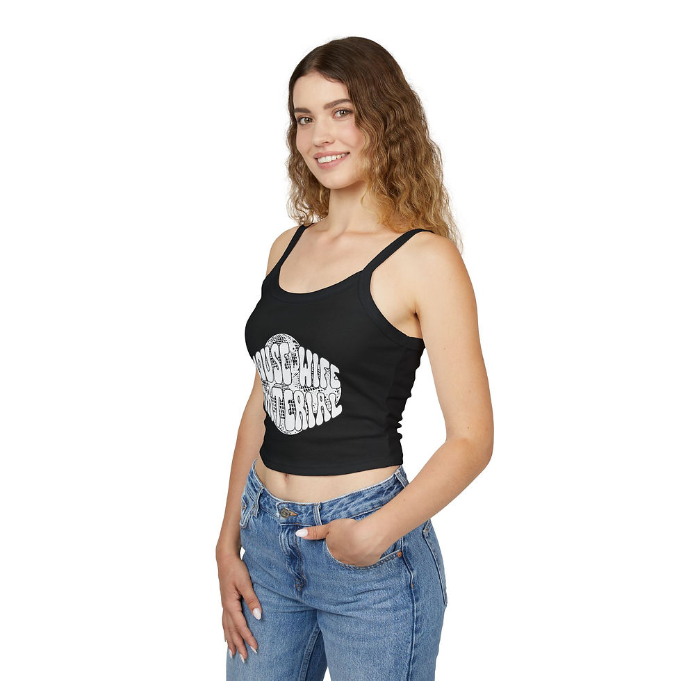 Thumbnail: House Wife Material Spaghetti Strap Tank Top
