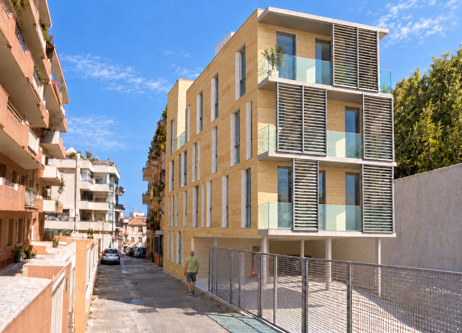 Tristani — street view, rendering