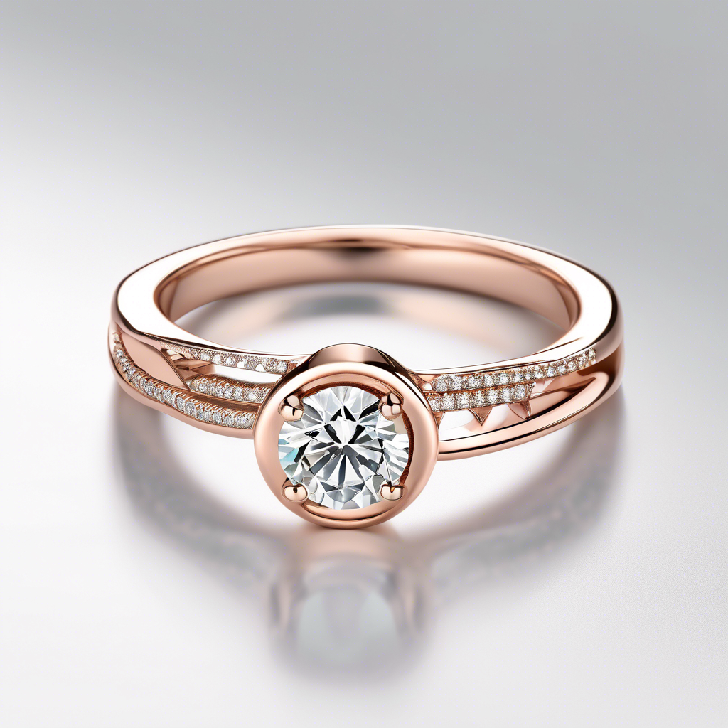 Rose Gold Promise Ring
