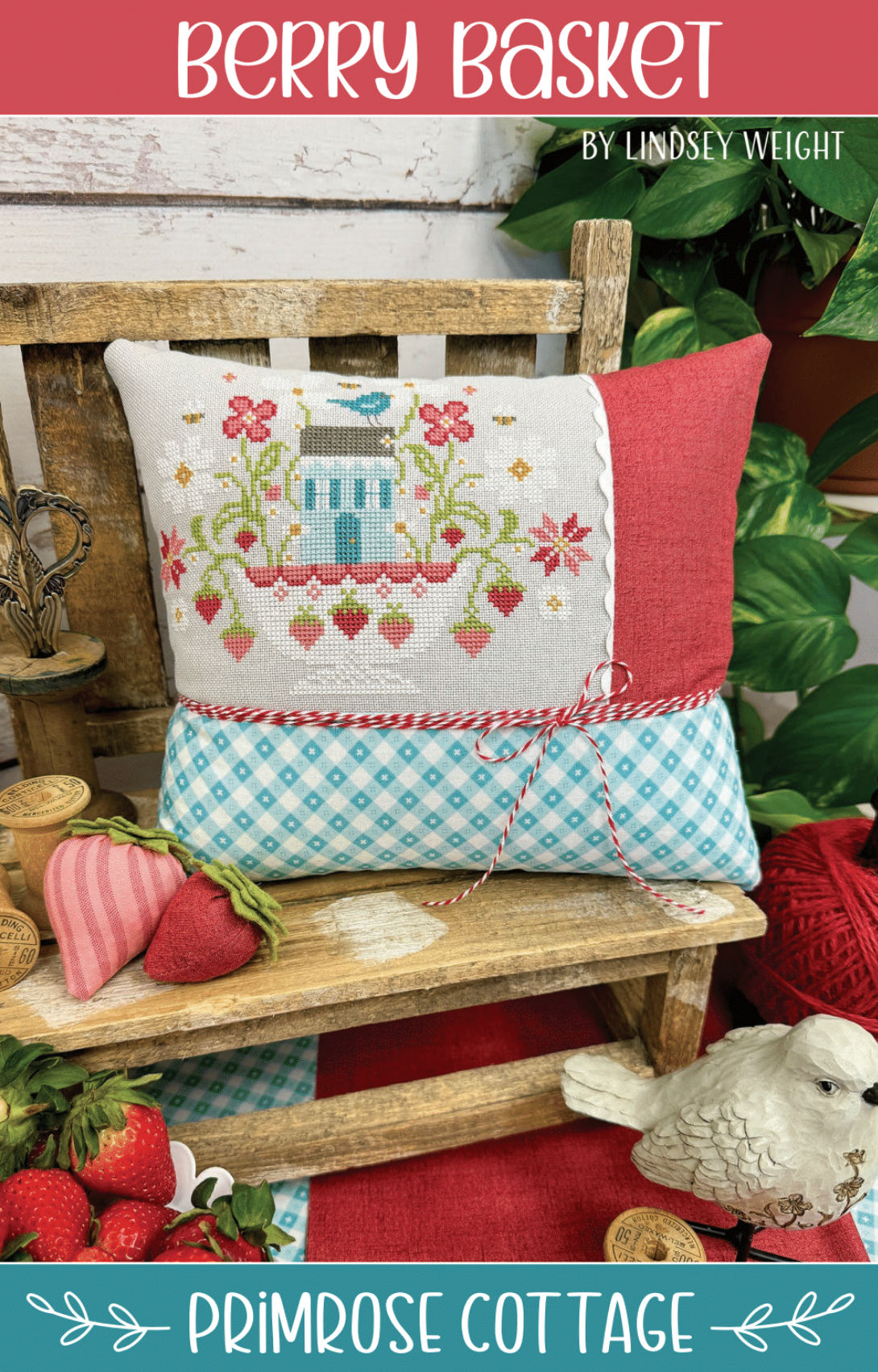 Berry Basket by Primrose Cottage Stitches - Chart