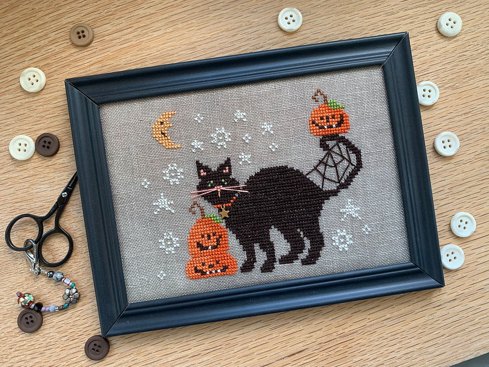Three Jacks and a Cat by Stitches by Ethel - Chart Only