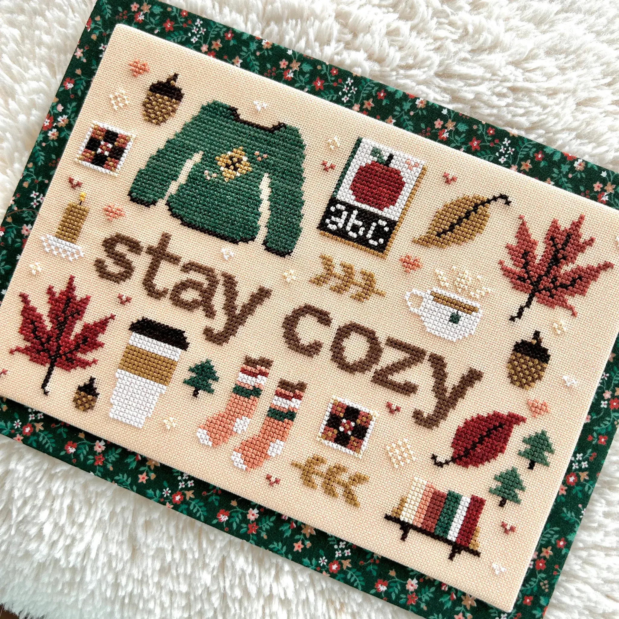 Stay Cozy by Sweet Wing Studio - Chart