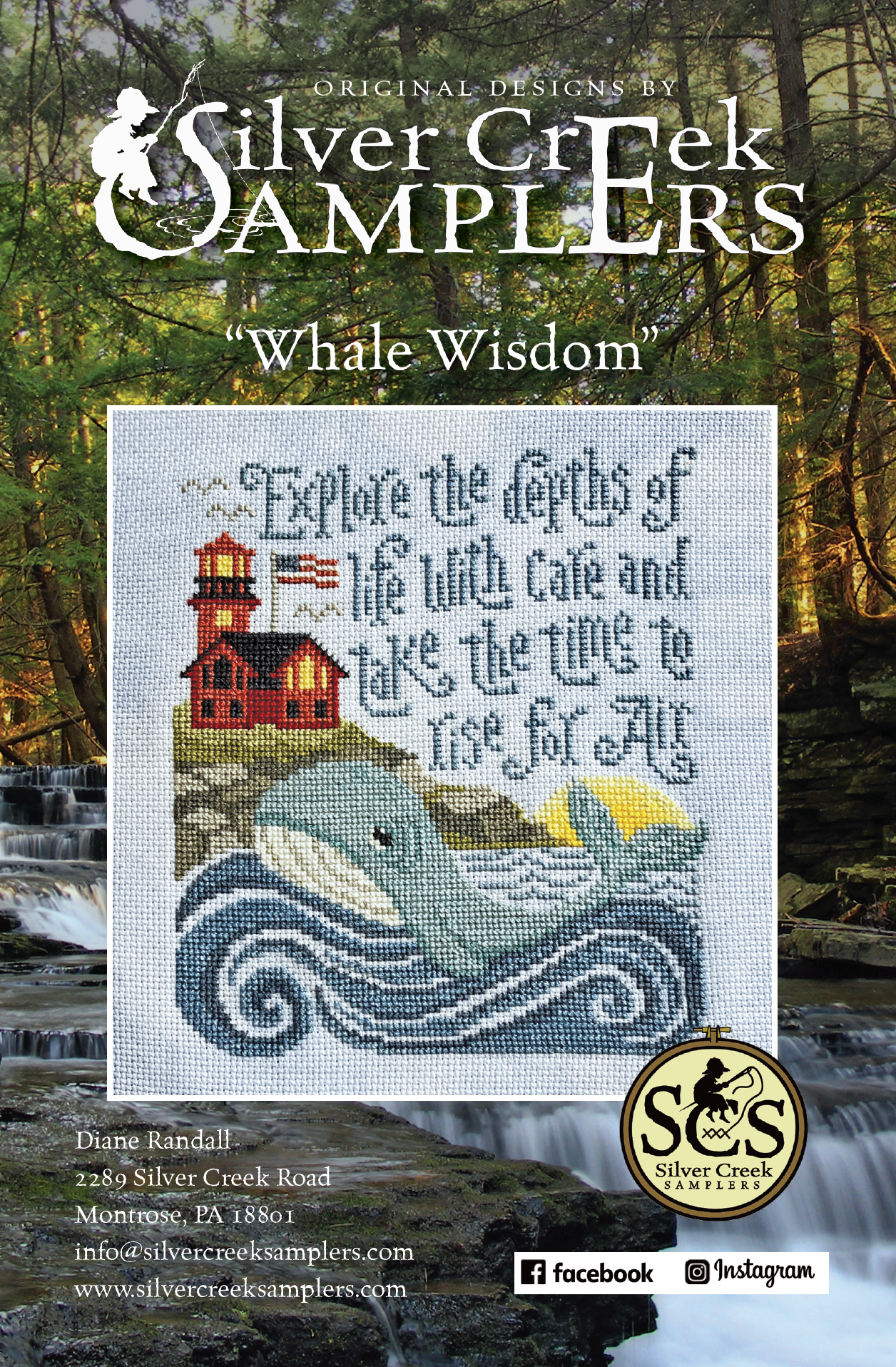 Whale Wisdom by Silver Creek Samplers - Chart