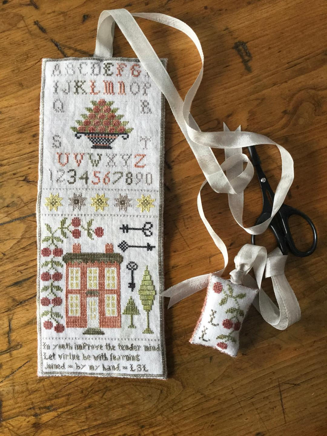 Cherry House Huswife by Chessie and Me - Chart