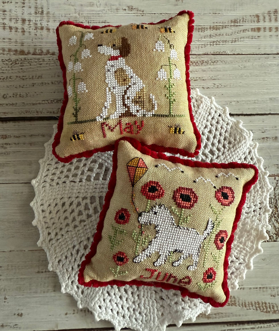 Dogs of the Month: May and June by Romy's Creations - Chart