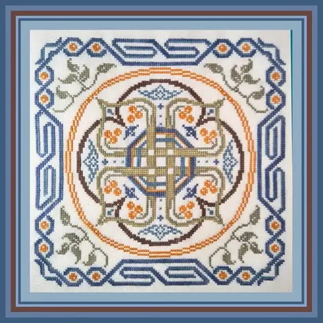 The Vine and Velum by Tempting Tangles - Chart
