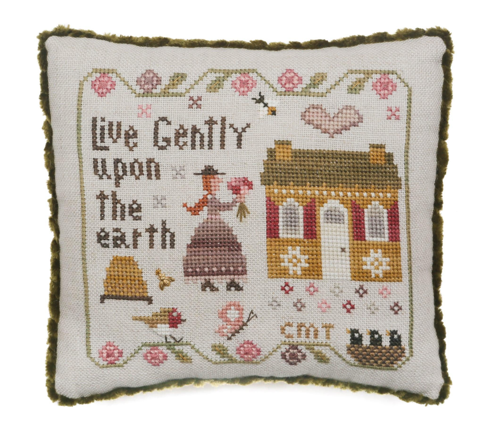 Live Gently by Heart in Hand Needlearts - Chart