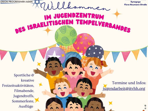 Herzlich Willkommen im Jugendzentrum des Israelitischen Tempelverbandes zu Hamburg!