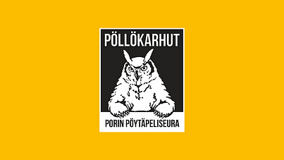 Pöllökarhut ry:n logo.
