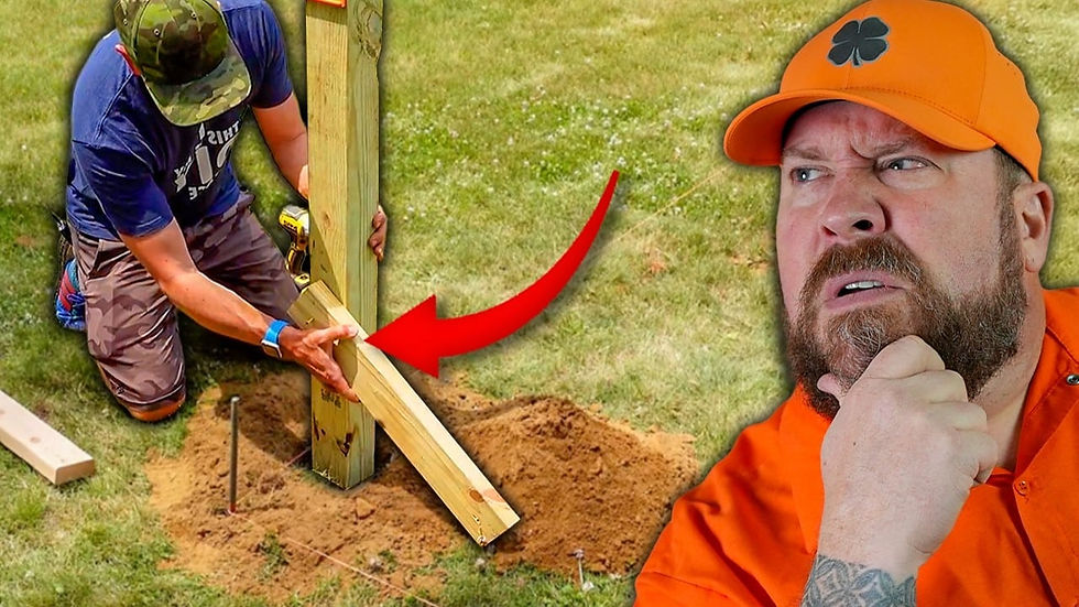 How to Set Fence Posts the Right Way