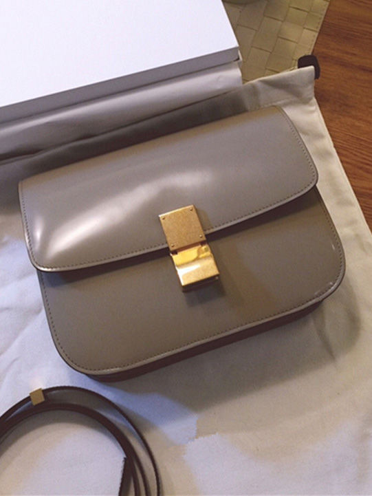 縮圖：【安海瑟薇同款】名媛必備時尚真皮小方包