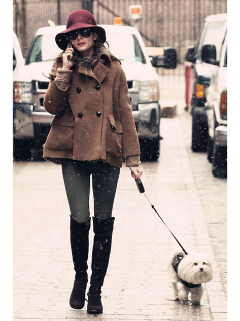 縮圖：激瘦美腿神器！真皮中跟過膝長靴