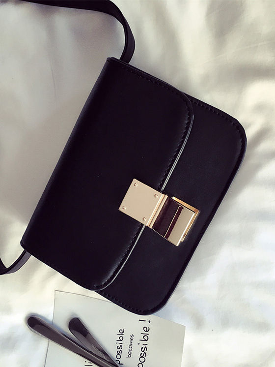 縮圖：第二件74折！經典款金屬扣小方包