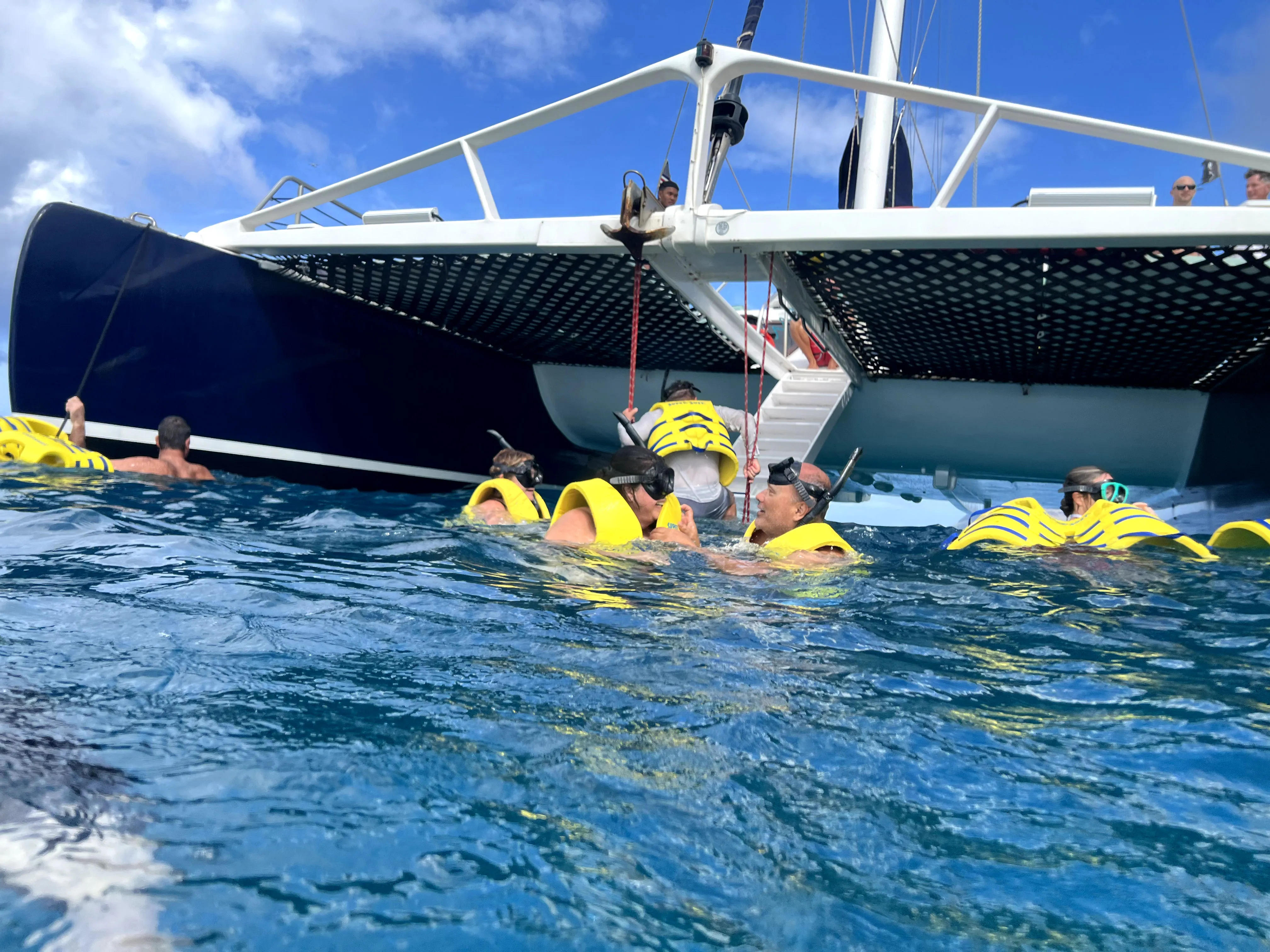 swimming in ocean, snorkeling in Hawaii, Ko Olina Ocean Adventures.