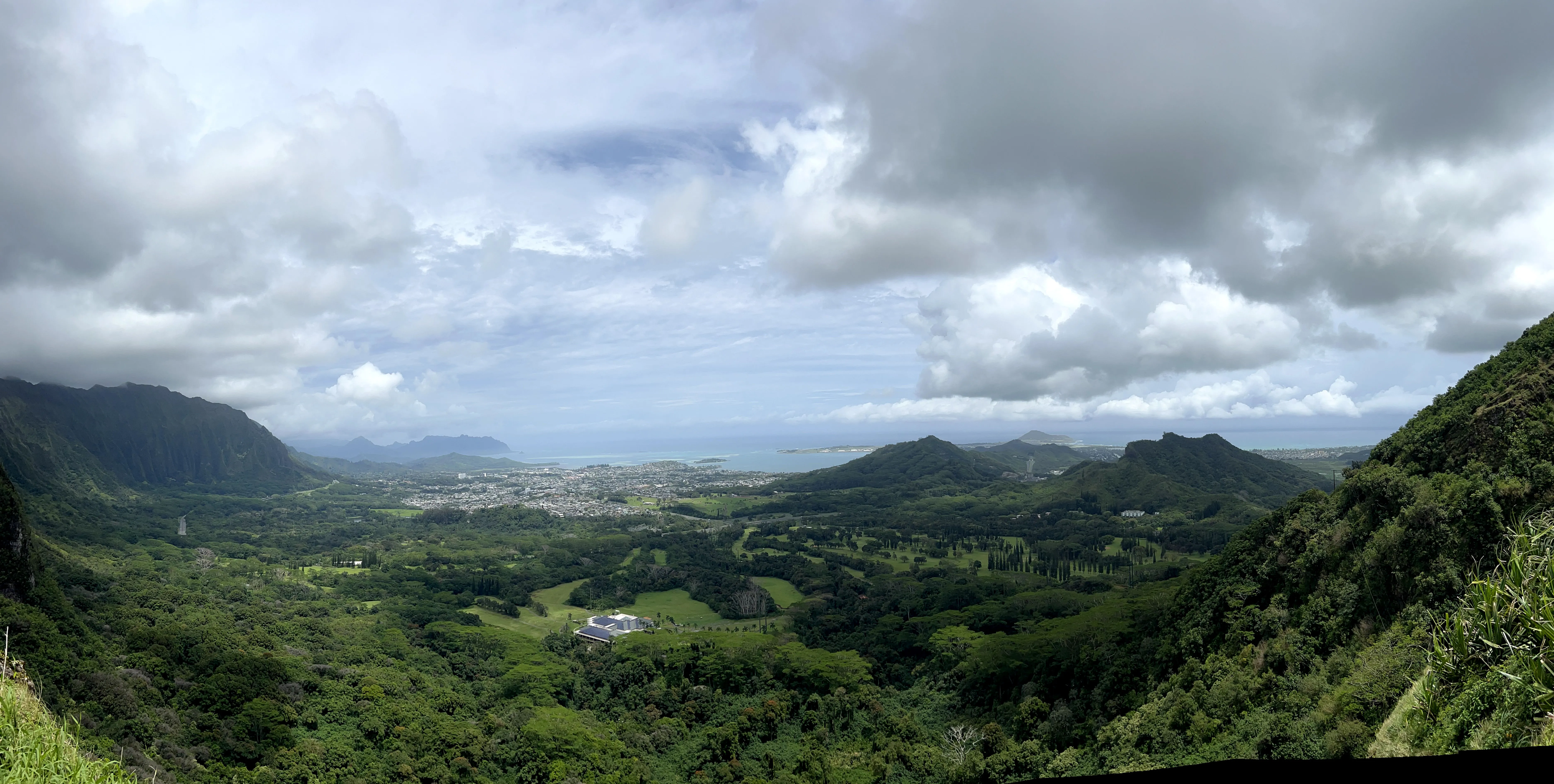 View from Malama in Hawaii. 