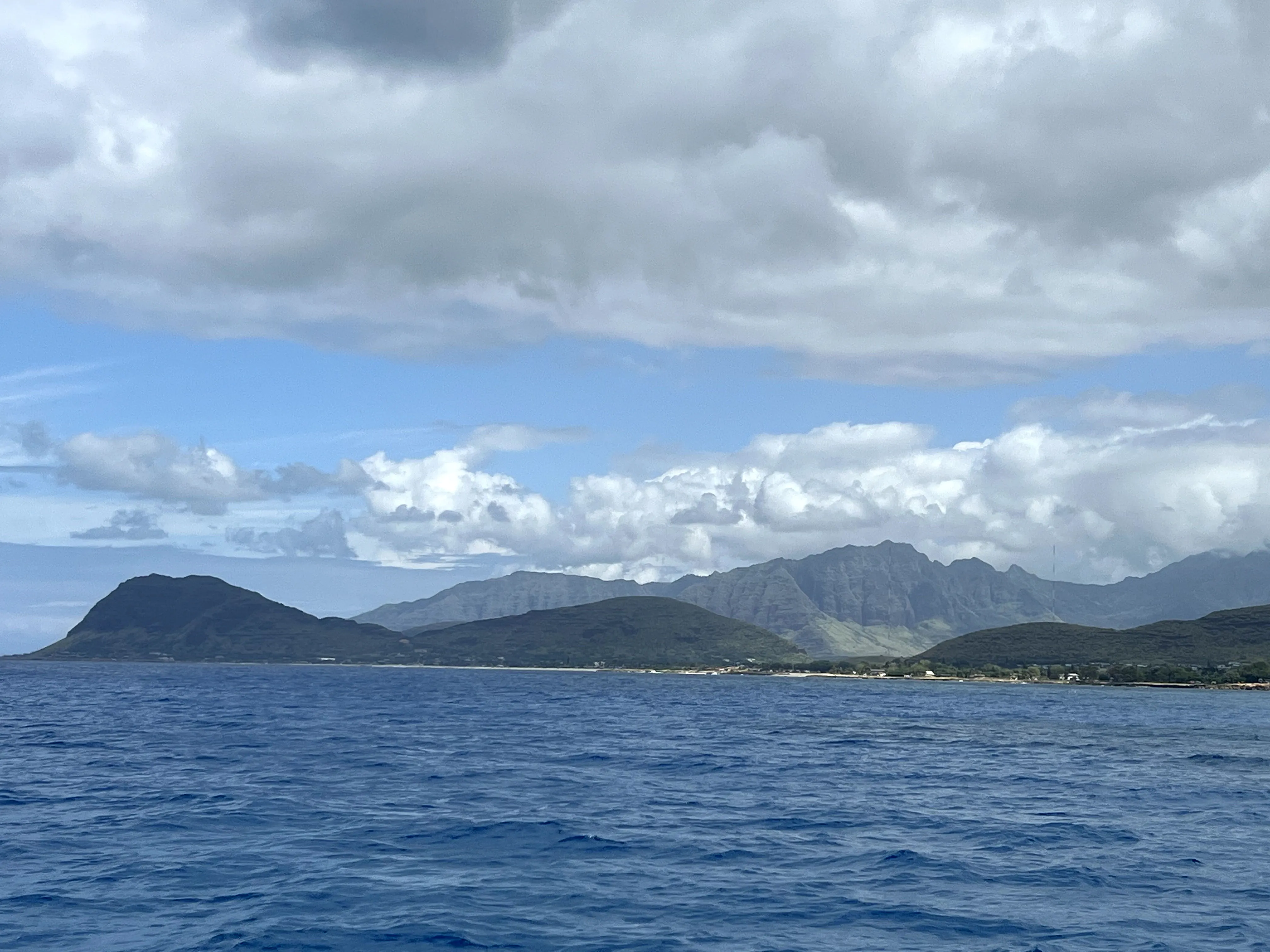 View from boat, snorkeling in Hawaii, Ko Olina Ocean Adventures.
