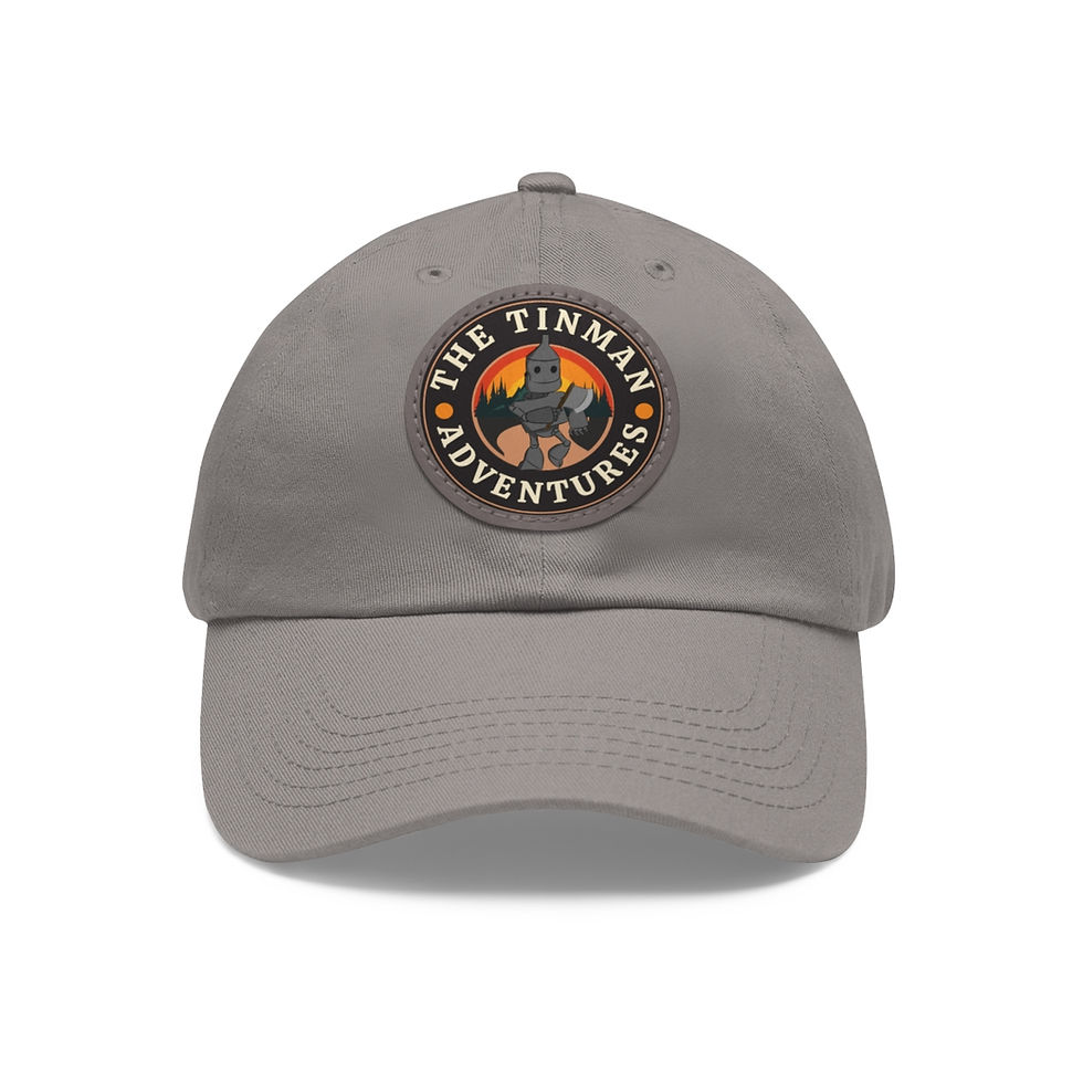 Thumbnail: TinMan Adventures Leather Patch Hat