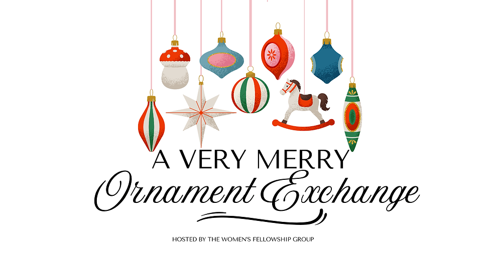 A Very Merry Ornament Exchange