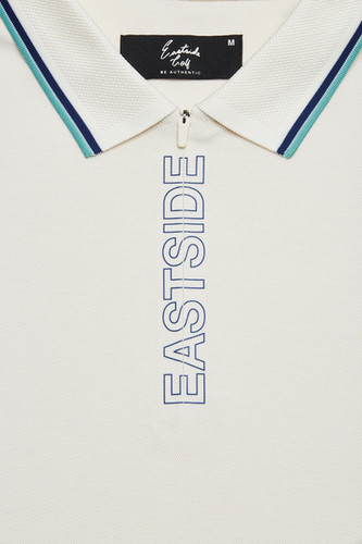 Jet Stream Eastside Golf Men's Zip Polo | Primetime Golf