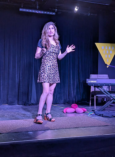 Woman speaking at SALA