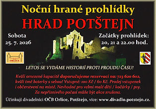 Noční hrané prohlídky
