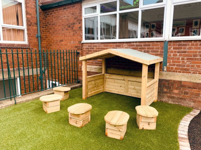 Thumbnail: School with our Apex Playground Shelter
