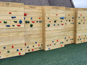 The Value of Wooden Climbing Walls and HDPE Traverse Walls in School Playgrounds
