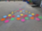Musical playground marking