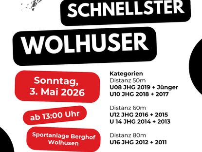 Schnelle Wädli am Sonntag 3. Mai 2026 im Berghof gesucht