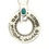 Thumbnail: Sterling Silver Necklace with Stone- Psalms 137:5