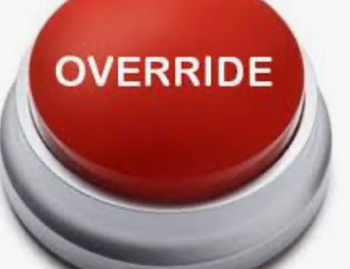Override...