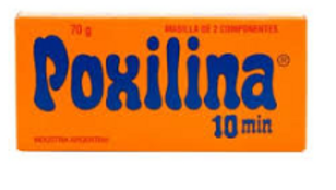 Adhesivo Poxilina X 10m 70g