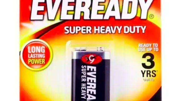 bateria EVEREADY 9V